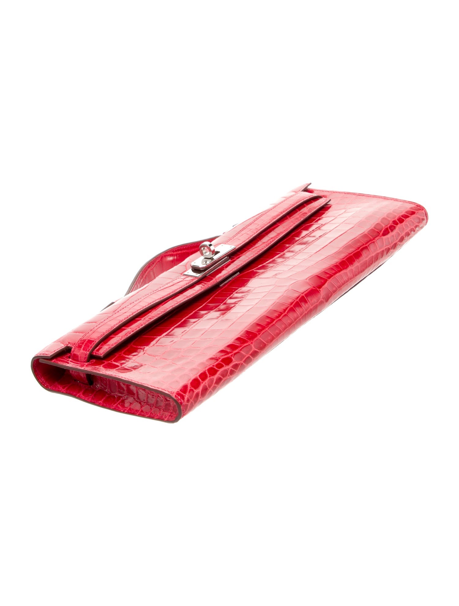 Hermès Niloticus Crocodile Kelly Cut Pochette